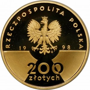 200 zlotých 1998 - Jan Pavel II.