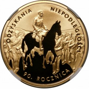 200 zlotých 2008 - 90. výročí obnovení nezávislosti