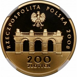 200 zlotých 2008 - 90. výročie obnovenia nezávislosti