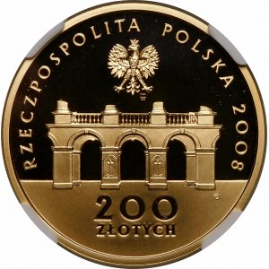 200 złotych 2008 - 90. rocznica Odzyskania Niepodległości