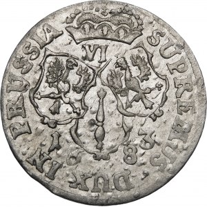 Nemecko, Brandenbursko-Prusko - Friedrich Wilhelm (1640-1688), šiesty z HS 1683, Königsberg