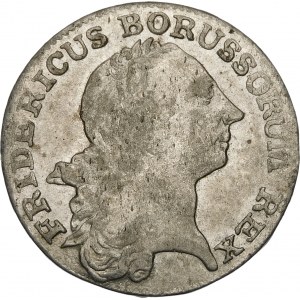 Německo, Prusko - Fridrich II (1740-1786), 1/12 tolaru 1765 A, Berlín