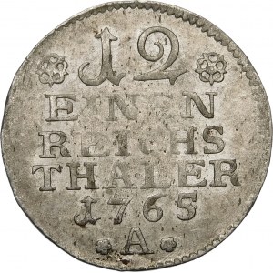 Deutschland, Preußen - Friedrich II (1740-1786), 1/12 Taler 1765 A, Berlin