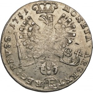 Deutschland, Preußen - Friedrich II. (1740-1786), Ort 1751 E, Königsberg - selten