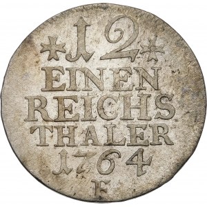 Deutschland, Preußen - Friedrich II (1740-1786), 1/12 Taler 1764 F, Magdeburg