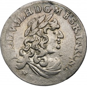 Germany, Brandenburg-Prussia - Friedrich Wilhelm (1640-1688), Sixteen hundred 1682 HS, Königsberg
