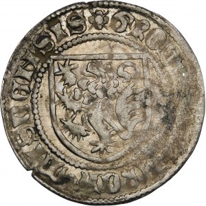 Nemecko, Meissen - Fridrich I. Lomnický, markgróf Viliam II. a Fridrich Durínsky (1412-1425), meissenský groš, Freiberg