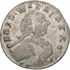 Deutschland, Preußen - Friedrich Wilhelm I. (1713-1740), Sixpence 1719 CG, Königsberg - selten