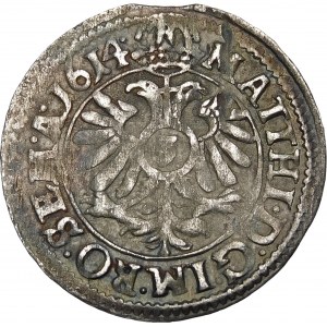 Německo, Hanau-Münzenberg - Philipp Moritz (1612-1638), 3 krajcars 1614