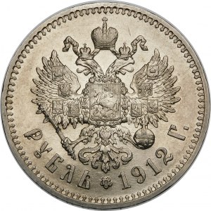 Russia, Nicholas II (1894-1917), Ruble 1912, St. Petersburg