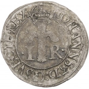 Sweden, John III (1568-1592), 1/2 öre 1581, Stockholm