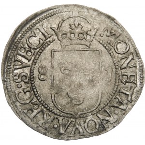 Švédsko, Ján III (1568-1592), 1/2 öre 1581, Štokholm