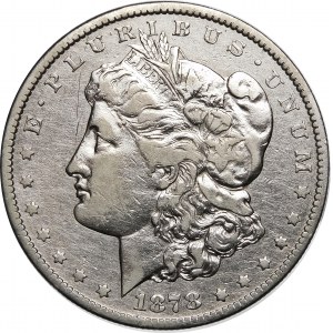 USA, $1 1878, Morgans CC-Dollar - seltenste