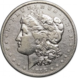 USA, 1 dolar 1878, Dolar Morgana CC - najrzadszy