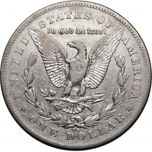 USA, 1 dolár 1878, Morganov CC dolár - najvzácnejší