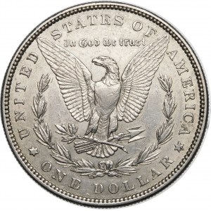 USA, 1 dolar 1882, Morganův dolar