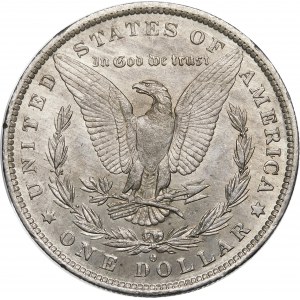 USA, 1 dolar 1882, Morganův dolar