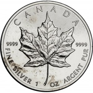 Kanada, 5 dolarów 1996 Liść Klonu