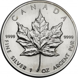 Kanada, 5 dolarů 1997 Javorový list