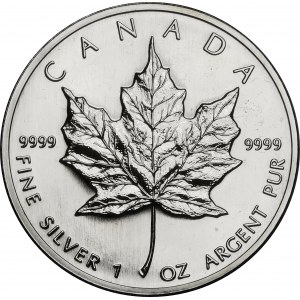 Kanada, $5 1999 Maple Leaf