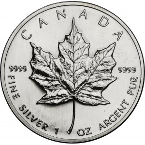 Kanada, 5 dolarów 1999 Liść Klonu