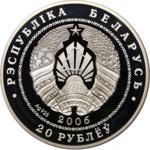 Białoruś, 20 rubli 2006, Kolarstwo