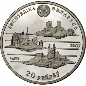 Białoruś, 20 rubli 2007, 200 rocznica urodzin - Napoleon Orda