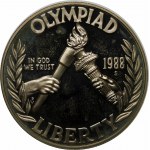 USA, 1 dolár 1988, Hry XXIV. olympiády Soul 1988