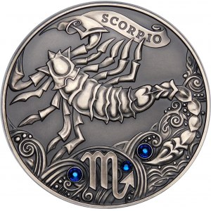 Belarus, 20 rubles 2013, Zodiac signs - Scorpio