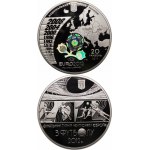 Ukraine, Satz von 5 Münzen 10 UAH + 20 UAH, Euro 2012 Polen-Ukraine