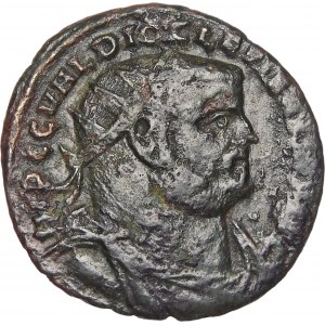 Cesarstwo Rzymskie, Diocletian, Antoninianus, brąz 296 AD
