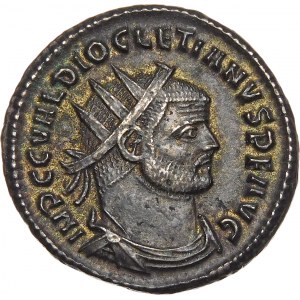 Römisches Reich, Diokletian, Antoninianus, Bronze 297 n. Chr.