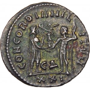 Roman Empire, Diocletian, Antoninianus, bronze 297 AD