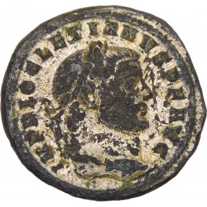 Cesarstwo Rzymskie, Diocletian, Folis, srebro 299 AD