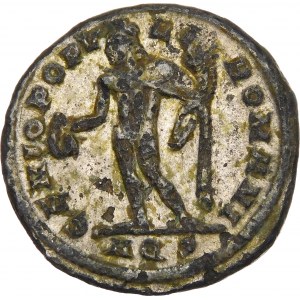 Cesarstwo Rzymskie, Diocletian, Folis, srebro 299 AD
