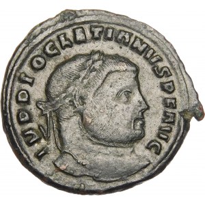 Römisches Reich, Diokletian, Folis, Bronze 303 n. Chr.