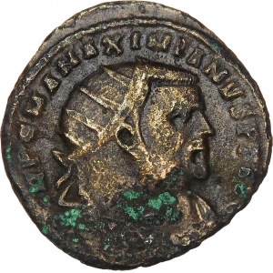 Roman Empire, Maximianus I, Antoninianus , bronze 296 AD