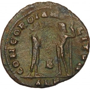 Römisches Reich, Maximianus I., Antoninianus, Bronze 297 n. Chr.