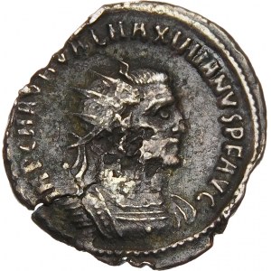 Römisches Reich, Maximianus I., Antoninianus, Silber 285 n. Chr.