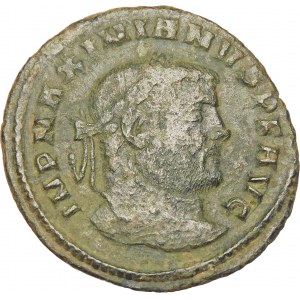 Cesarstwo Rzymskie, Maximianus I, Folis , brąz 300 AD