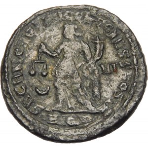 Cesarstwo Rzymskie, Maximianus I, Folis , brąz 301 AD