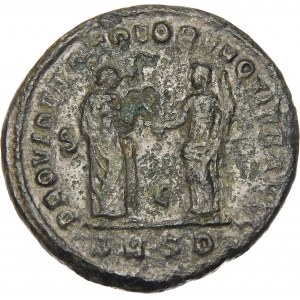 Cesarstwo Rzymskie, Maximianus I, Folis, brąz 305 AD