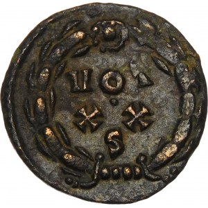 Roman Empire, Constantius I Chlorus with Emperor Maximianus I, Antoninianus, bronze 304-305 AD