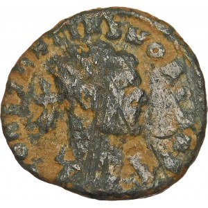 Cesarstwo Rzymskie, Constantius I Chlorus z Cesarzem Maximianus I, Antoninianus, brąz 304-305 AD