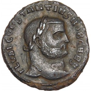 Römisches Reich, Constantius I. Chlorus, Folis, Silber 300 n. Chr.