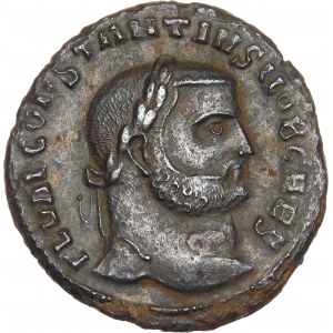 Cesarstwo Rzymskie, Constantius I Chlorus, Folis, srebro 300 AD