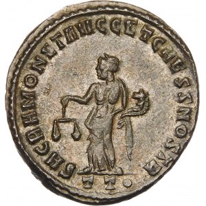 Römisches Reich, Constantius I. Chlorus, Folis, Silber 306 n. Chr.