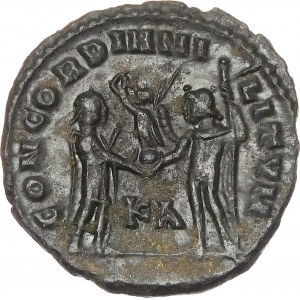 Roman Empire, Galerius Maximianus II, Antoninianus, bronze 295-296 AD
