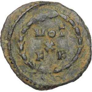 Römisches Reich, Galerius Maximianus II. mit Kaiser Maximianus I., Antoninianus, Bronze 303 n. Chr.