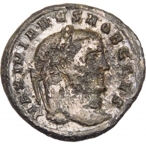 Römisches Reich, Galerius Maximianus II, Folis, Silber 305 n. Chr.